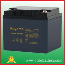 Batterie profonde du cycle AGM de 12V 40ah pour l&#39;éclairage de secours